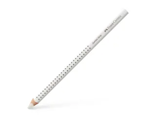 Kleurpotlood Faber-Castell Jumbo GRIP 01 wit - 1