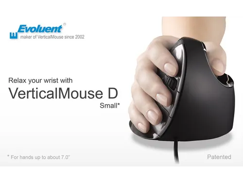 VMDS Evoluent D Small verticale Ergonomische muis Bedraad rechts