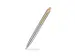 Balpen Sheaffer Sentinel 333 brushed chrome, PVD gold plated trims