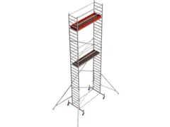 rolsteiger,werk H 9,4m,steiger H 8,5m,platform BxD 2500x750mm