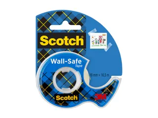 Plakband Scotch 19mmx16.5m Wall Safe + handdispenser - 3