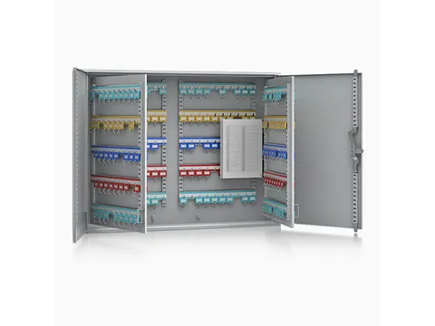 Sleutelkast Slp 500 Sleutels Cilinderslot Grijs