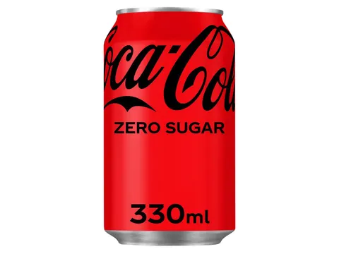 Frisdrank Coca Cola zero blik 330ml