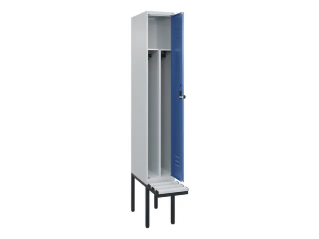 locker voor scheiding van kleding,HxBxD 2120x300x815mm,1vak