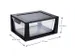 Omega ladeblok 11L transparant zwart - 37,5x29,5x17,5cm