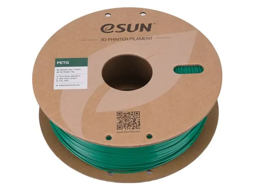 eSUN 3D printer Filament PETG 1,75mm Solide Groen 1kg