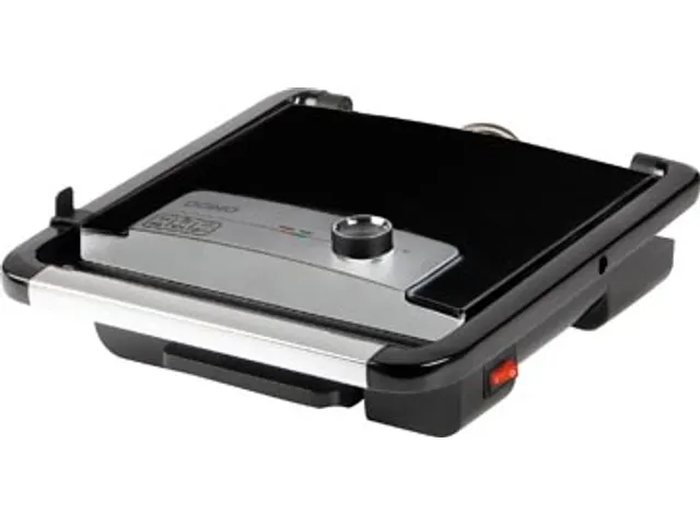 Multifunctionele Contactgrill Inox Zwart