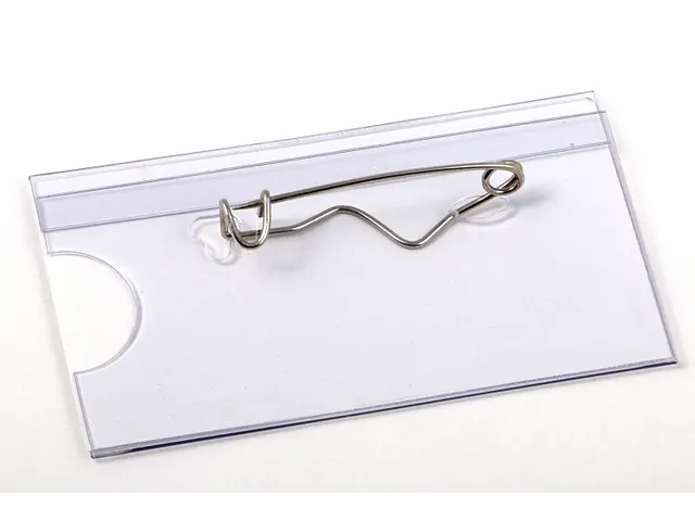 Badge avec épingle 60x40mm