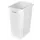 afvalverzamelaar,60l,HxBxD 580x320x460mm,romp PP wit,gesloten