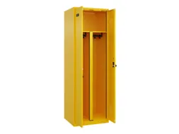 PBM-locker,HxBxD 1850x600x500mm,2vak,vak B 300mm,draaigrendel