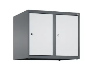 opzetkast,v. locker,2vak.,vak B 300mm,HxBxD 500x600x500mm,cilinderslot - 2