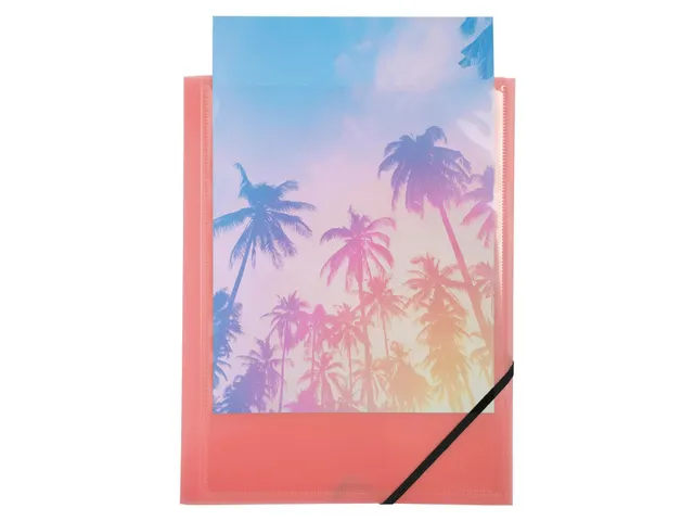 Elastomap Kreacover A4 3 Kleppen Assorti Pastel