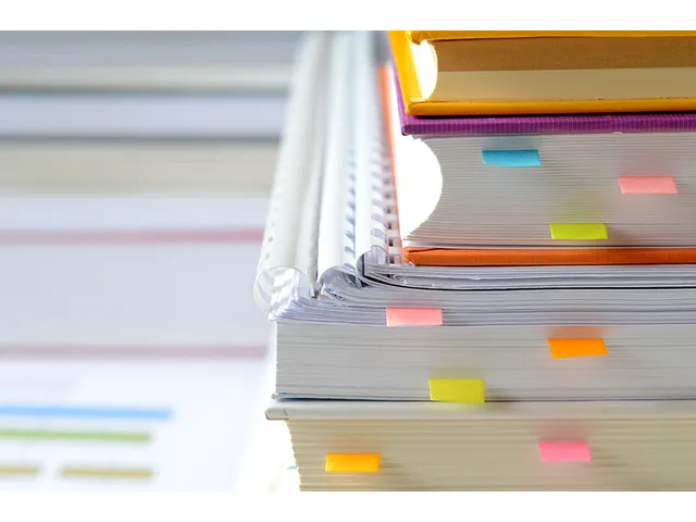 Info Page Marker Papier brillant 15x50mm 5 couleurs