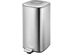 Vierkante Pedaalemmer Regent Step Bin 32 Liter Mat Rvs