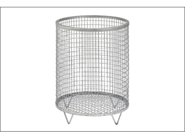 Afvalbak Van Draadgaas 63 Liter Vloeropstelling Draadgaasbodem Verzink