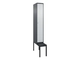 locker voor scheiding van kleding,HxBxD 2120x300x815mm,1vak - 1