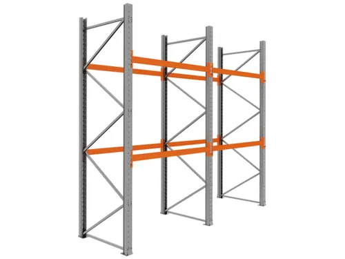 palletstelling,basis+1xaanbouw,HxBxD 3360x3950x1100mm,vakl. 3000kg