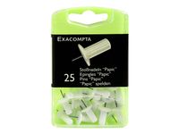 25 prikbordsp.Papic 10mm diam wit