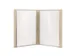 Porte-menu Securit Signature A5 sable