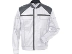 Fristads 4555 STFP werkjas, wit/grijs, maat 2XL, per stuk