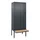 locker met bank,HxBxD 2120x800x815mm,2vak,vak B 400mm,draaigrendel