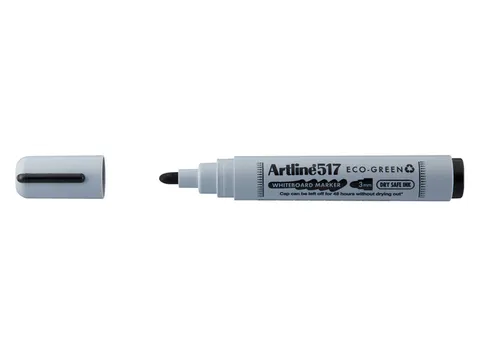 Whiteboardmarker Artline 517 Eco Dry Safe rond Medium zwart