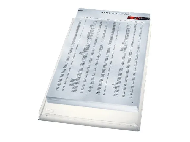 Insteekmap L-Model Leitz 4056 A4 Pvc 0.17mm Expansievouw