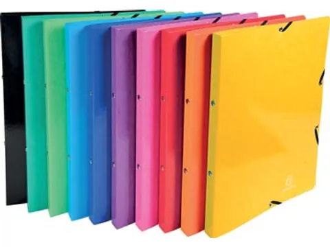 Iderama Ringmap A4 2 rings 15mm Elasto Assorti