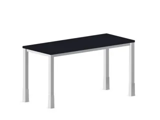In hoogte verstelbaar bureau,HxBxD 720-840x1400x600mm,CC-zwart - 2