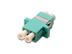 LC/LC-koppeling Multimode Kunststof Behuizing Turquoise