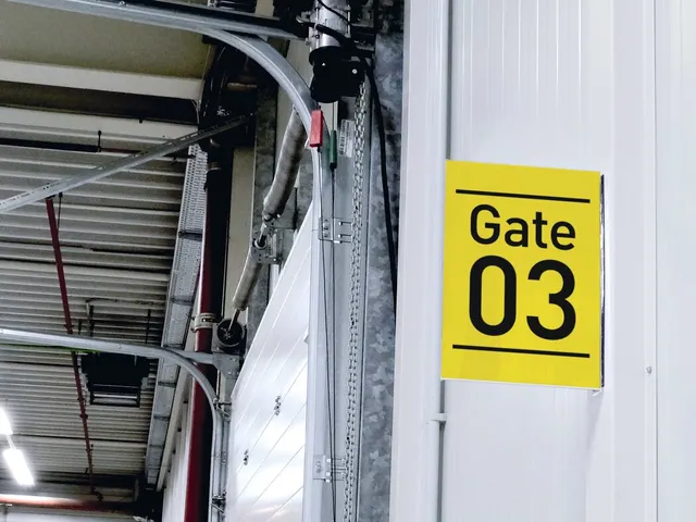 Gangpadbord magnetisch A4 staand PET transparant