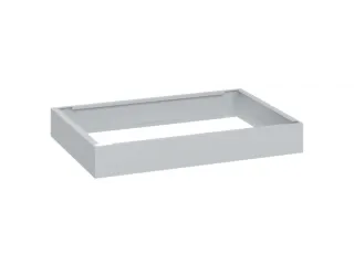 sokkel,HxBxD 100x750x500mm,staal,RAL7035,meerprijs - 1