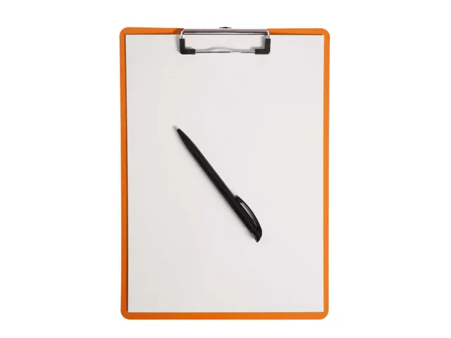 Klembord MAUL Flexx A4 staand PP oranje