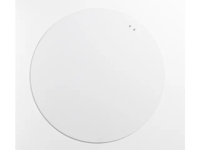 Glasmagneetbord Naga rond diameter 100cm Pure White