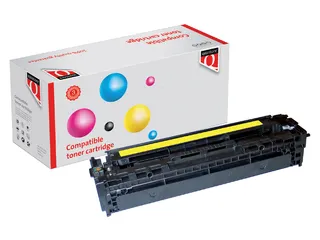 Tonercartridge Quantore alternatief tbv HP CE322A 128A geel - 1