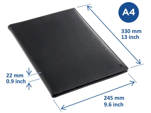 Showmap Rillstab Ambassadeur A4 RI98014 1 Kanaals 10 Tassen Zwart