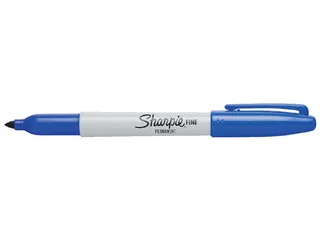 Viltstift Sharpie Fijne punt rond 0.9mm Blauw - 1
