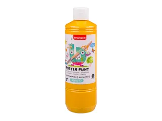 Plakkaatverf Bruynzeel geel fles à 500ml - 1