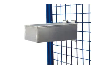 krat,v. materiaalwagen,draagverm. 25kg,staal,HxLxB 80x250x150mm - 1