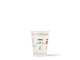 Koffie Beker Karton 180ml FSC Recycle 100 Stuks - 6