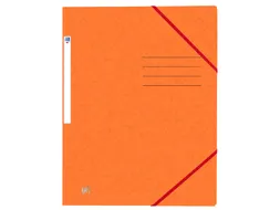 Elastomap Oxford Top File+ A4 oranje