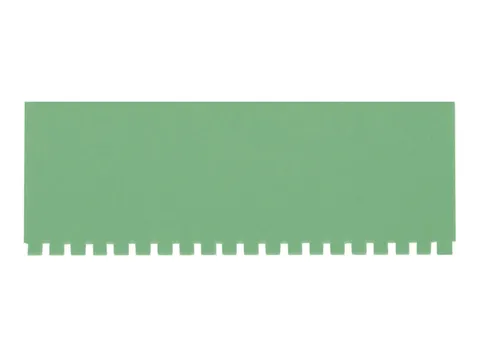 naambordje,HxB 27x76mm,doos,groen