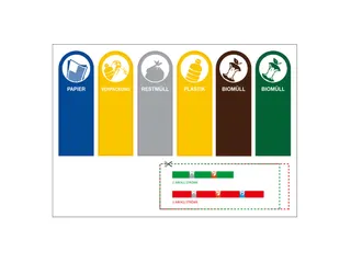 Recycling Stickers RecycloKick - Duits - 1