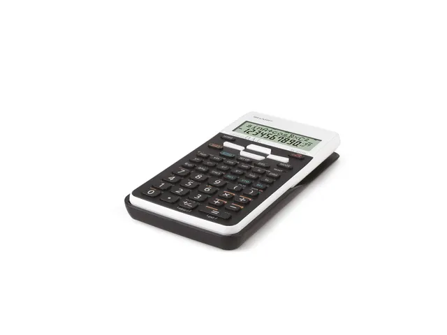 Calculator Sharp EL531THWH zwart-wit wetenschappelijk