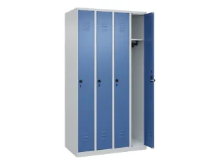 locker,HxBxD 1850x1000x500mm,4vak,vak B 250mm,draaigrendel - 2