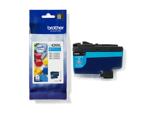 Inktcartridge Brother LC-426XLC blauw