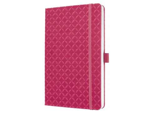 Notitieboek Sigel Jolie Flair A5 hardcover gelinieerd fuchsia roze
