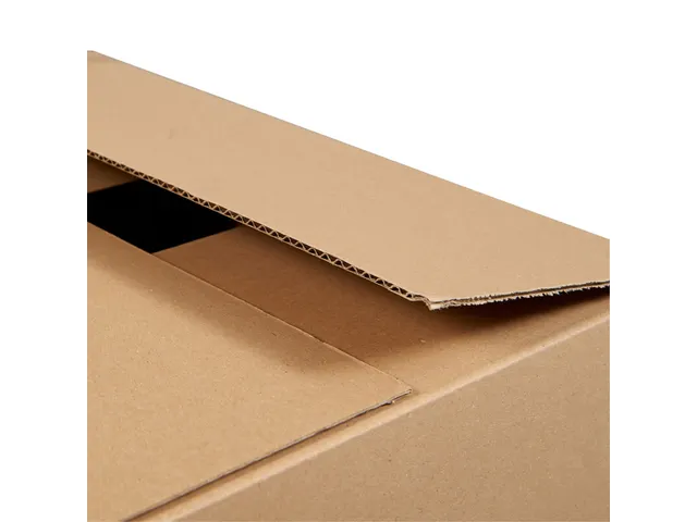 Boîte américaine pliable Simple cannelure 430x310x250mm 20 pièces
