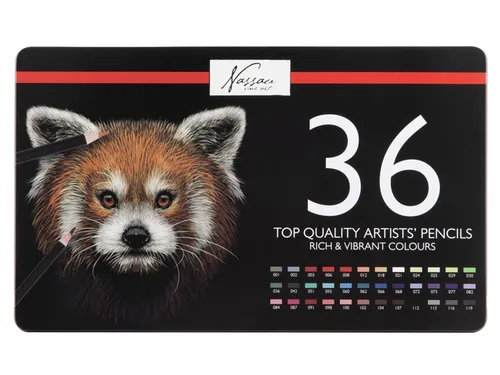 Nassau Fine Art Professionele Kleurpotloden blik 36-delig