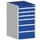 ladekast HxBxD 900x525x525mm 6laden romp RAL7035 front RAL5010